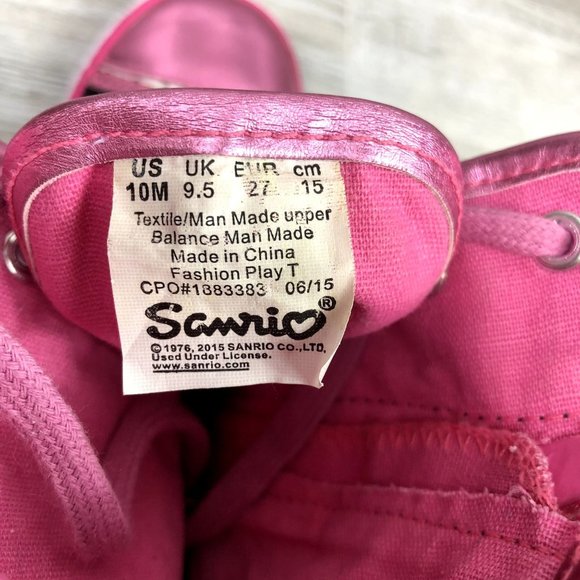 Girls Sanrio Hello Kitty Hi-Tops - Size 10M - Picture 7 of 8